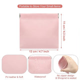 Unisex PU Leather Earphone Bag USB Cable Organizer Holder