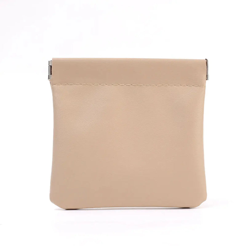 Unisex PU Leather Earphone Bag USB Cable Organizer Holder