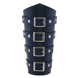Unisex PU Leather Arm Armor Wristband Steampunk Bangle