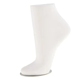 Unisex PVC Mannequin Foot Anklet Socks Display