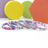 Unisex Oil Bracelet Hand Beaded Macaron Enamel Charm Bracelet