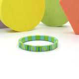 Unisex Oil Bracelet Hand Beaded Macaron Enamel Charm Bracelet