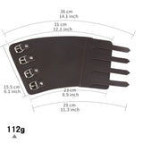 Unisex Leather Gauntlet Bracer Arm Armor Wristband Cuff String