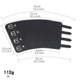 Unisex Leather Gauntlet Bracer Arm Armor Wristband Cuff String