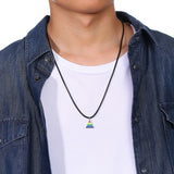 Unisex Rainbow LGBT Gay Pride Necklace Rope Chain Necklace