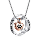 Unisex S.Steel Forever in My Heart Locket Cremation Jewelry