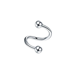 Unisex Hip Hop Ear Stud Body Piercing Rings