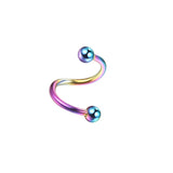 Unisex Hip Hop Ear Stud Body Piercing Rings