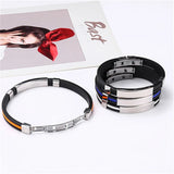 Unisex Silicone Bracelet Friendship Bracelets For Women Men