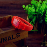 LED Light Up Bracelet Sound Activated Glow Flash Bangle