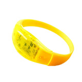 LED Light Up Bracelet Sound Activated Glow Flash Bangle