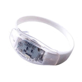 LED Light Up Bracelet Sound Activated Glow Flash Bangle