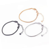 Stainless Steel Snake Chain Jewelry for European Charm Bracelet