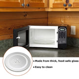 Durable Microwave Glass Turntable Plate - Round Replacement Plate