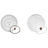 Durable Microwave Glass Turntable Plate - Round Replacement Plate