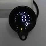 Universal Motorcycle Meter Speedometer Digital Odometer Round Speed Meter