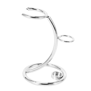Metal Shaving Brush Stand Razor Brush Holder Organizer