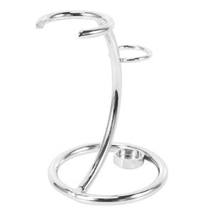 Metal Shaving Brush Stand Razor Brush Holder Organizer