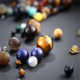Solar Planets Stone Bracelet for Women Men Chakra Jewelry Christmas
