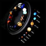 Solar Planets Stone Bracelet for Women Men Chakra Jewelry Christmas