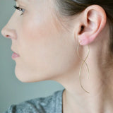 Boho Vintage Earrings 925 Silver Brincos for Women