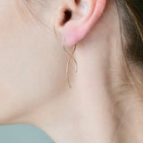 Boho Vintage Earrings 925 Silver Brincos for Women