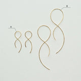 Boho Vintage Earrings 925 Silver Brincos for Women