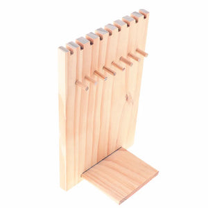 Wood Jewelry Display Stand Necklace Holder Rack Pendant Rack Counter Bracelet