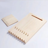 Wood Jewelry Display Stand Necklace Holder Rack Pendant Rack Counter Bracelet