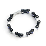 Punk Stainless Steel Bike Chain Bracelet Men Motorcycle Bicycle Style Bangle