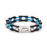 Punk Stainless Steel Bike Chain Bracelet Men Motorcycle Bicycle Style Bangle