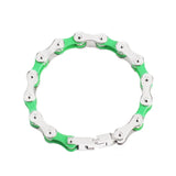Punk Stainless Steel Bike Chain Bracelet Men Motorcycle Bicycle Style Bangle