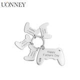 Personalized Game Controller Keychain - Gift For DAD