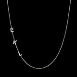 Uonney Initial Letter Necklace Jewelry Christmas Name Pendant For Women