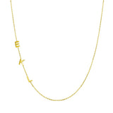 Uonney Initial Letter Necklace Jewelry Christmas Name Pendant For Women