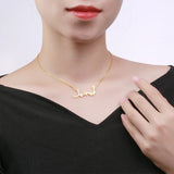 Customized Arabic Name Necklace Gift Local Jewelry