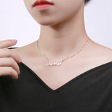 Customized Arabic Name Necklace Gift Local Jewelry