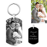 Uonney Personalized Key Chain Unisex Single Hook Key Chain