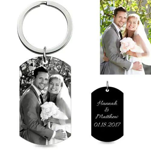 Uonney Personalized Key Chain Unisex Single Hook Key Chain