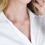 Uonney Initial Necklace 925 Sterling Silver Special Gift For MOM