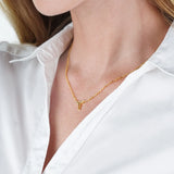 Uonney Initial Necklace 925 Sterling Silver Special Gift For MOM