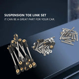 Metal Suspension Link Tie Rod Set for 1/16 C14 C24 RC Car
