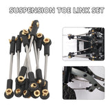 Metal Suspension Link Tie Rod Set for 1/16 C14 C24 RC Car