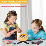 Electric Bead Spinner, Adjustable Speed Beading Bowl for Jewelry Making