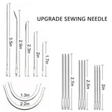 29-Piece Upholstery Repair Kit with Leather Craft Tool Kit and E Tape Measure