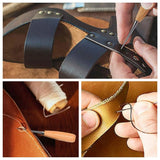 29-Piece Upholstery Repair Kit with Leather Craft Tool Kit and E Tape Measure
