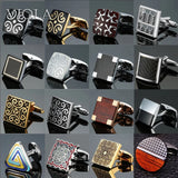 Retro Stainless Steel Cufflinks Wedding Business Men Accessory