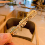 Crystal Zircon Hair Clip Temperament Wild Hair Pins Retro Hair Accessories