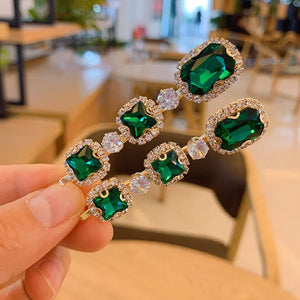 Crystal Zircon Hair Clip Temperament Wild Hair Pins Retro Hair Accessories