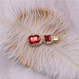 Crystal Zircon Hair Clip Temperament Wild Hair Pins Retro Hair Accessories